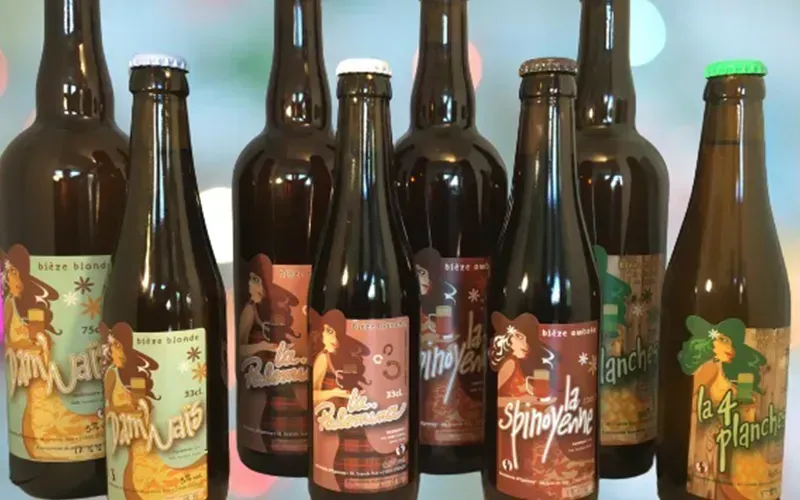 Vente de bières à Épenoy